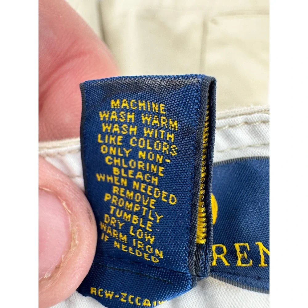 Polo Ralph Lauren Womens Cargo Shorts 12 New Basic Sand Beige Cotton Chino‎ - Picture 8 of 14